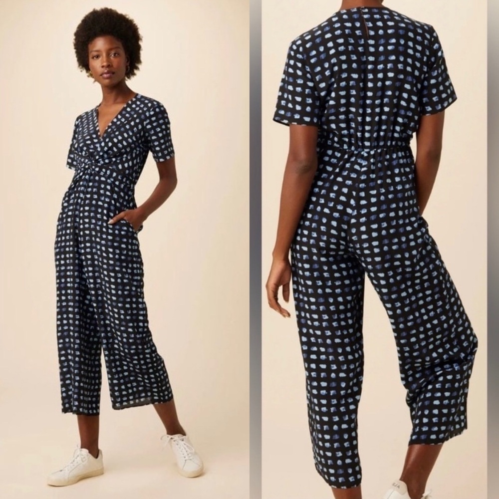 Amour Vert NWT Fantasia washable silk jumpsuit, M